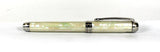 Queens Fountain pen in White Awabi  Paua Abalone