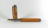 Queens Fountain Pen in Pippy Yew