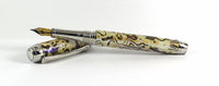 Queens Fountain pen in White Paua Abalone