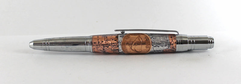 Selwyn Ballpoint with 1944 Farthing & Armour Plating – Gilbert House Pens