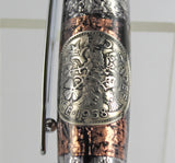 Selwyn Ballpoint with 1958 Sixpence & Armour Plating