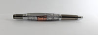 Selwyn Ballpoint with 1966 Sixpence & Armour Plating