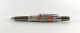 Selwyn Ballpoint with 1950 Sixpence & Armour Plating