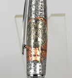 Selwyn Ballpoint with 1951 Sixpence & Armour Plating