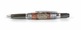 Selwyn Ballpoint with 1951 Sixpence & Armour Plating