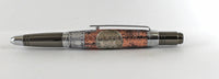 Selwyn Ballpoint with 1951 Sixpence & Armour Plating