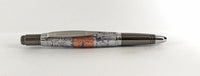 Selwyn Ballpoint with 1951 Sixpence & Armour Plating