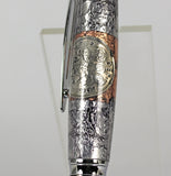 Selwyn Ballpoint with 1962 Sixpence & Armour Plating