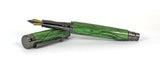 Trinity Mk 2 Fountain Pen in Green Serpentine