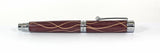 Trinity Mk 2 Fountain Pen in Purple Heart Serpentine