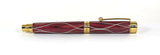 Trinity Mk 2 Fountain Pen in Red Serpentine