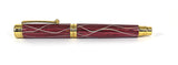 Trinity Mk 2 Fountain Pen in Red Serpentine