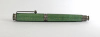 Trinity Pewter Fountain Pen in Green Dyed Sycamore