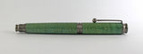 Trinity Pewter Fountain Pen in Green Dyed Sycamore