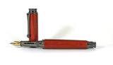 Trinity in Padauk in Gunmetal