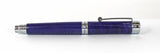 Trinity Mk 2 Chrome Fountain Pen in Purple Dyed Sycamore