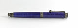 Trinity Pewter Fountain Pen in Purple Dyed Sycamore
