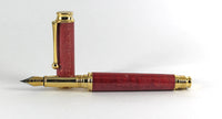 Trinity Gold Fountain Pen in Dyed Sycamore