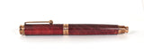 Trinity Rose Gold Fountain Pen in Dyed Sycamore