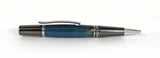 Cambridge Ballpoint in Blue Sycamore