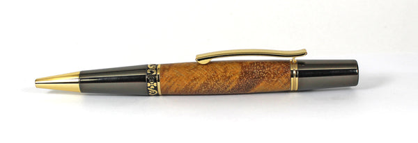 Cambridge Ballpoint in River Tamarind Burl