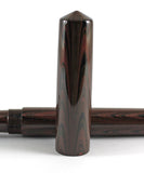 Japanese Nikko Red & Black Ebonite Wolfson Fountain Pen