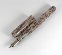 Wolfson Cellulose Acetate Silver Abalone Fountain Pen