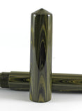 Japanese Nikko Yellow & Black Ebonite Wolfson Fountain Pen