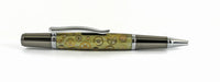 Pembroke Gold Ballpoint pen in Watch Parts with Black Dial