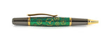 Pembroke Green Ballpoint pen in Watch Parts with Black Dial