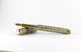 Queens Fountain Watchpart pen with Vintage Breitling dial