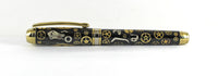 Queens Fountain Watchpart pen with Vintage Omega dial