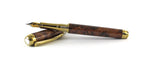 Queens Fountain Pen in Thuya Burl