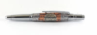 Selwyn Ballpoint with 1960 Sixpence & Armour Plating