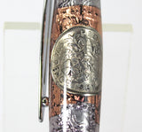 Selwyn Ballpoint with 1967 Sixpence & Armour Plating