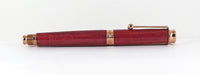 Trinity Rose Gold Fountain Pen in Dyed Sycamore