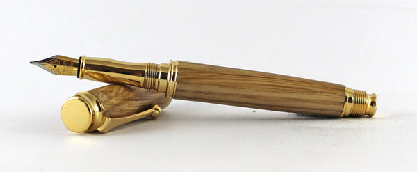 Trinity Fountain Pen in Whisky Cask Oak