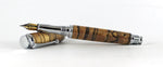 Trinity in X cut Zebrano in Chrome